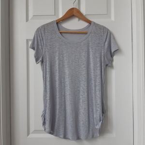 Lululemon Round Two Tee Burnout sz 10